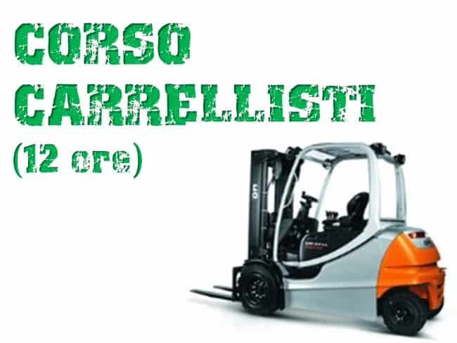 corso abilitazione formazione carrellisti - carrelli elevatori