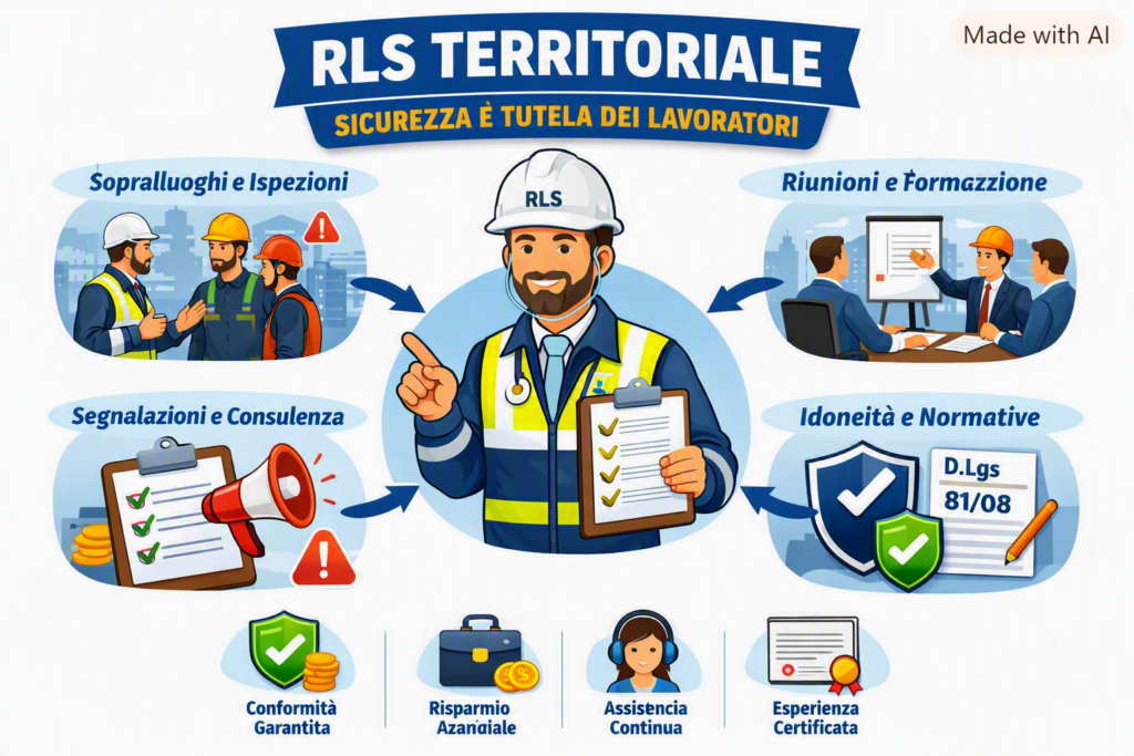 Cosa fà il RLS-T in azienda